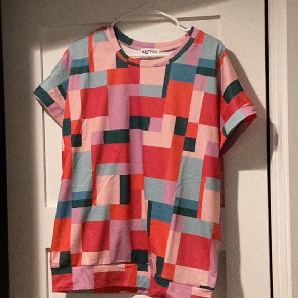 Katydid Colorful Geometric Robe - Picture 3 of 10